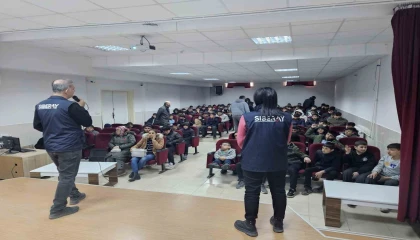 Osmaniyede öğrencilere siber farkındalık eğitimi