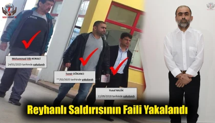 Reyhanlı saldırısının faili yakalandı
