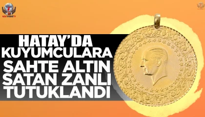 Sahte altın satan şahıs tutuklandı