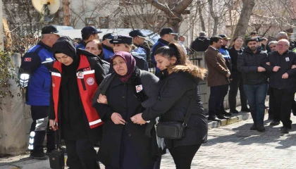 Şehit Polis Memuru Onur Şirin, Ispartada son yolculuğuna uğurlandı
