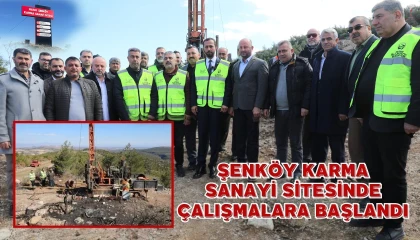 Şenköy karma sanayi sitesinde çalışmalara başlandı