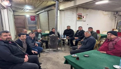 Serik Kaymakamı Şahin, zirai don nöbeti tutan çiftçilerle sabahladı