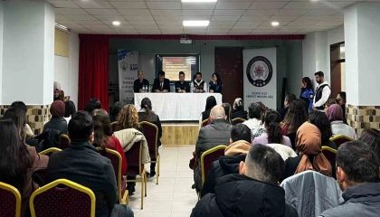 Silifkede öğretmenlere bağımlılıkla mücadele konusunda bilgilendirme yapıldı