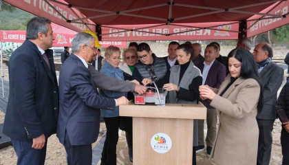 Tekirova Kapalı Pazar Yerinin temeli atıldı