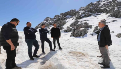 30 yaylaya hizmet verecek yol, yayla sezonuna hazır olacak