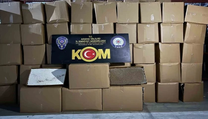 Adanada 14 milyon TL değerinde doldurulmuş sigara ele geçirildi