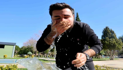 Adanada termometreler 29 dereceyi gösterdi