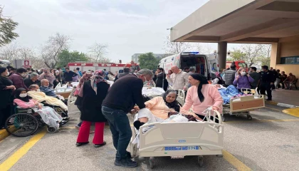 Akdeniz Üniversitesi Hastanesi Acil Servisinde yangın