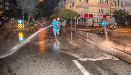 Alanyada bayram öncesi temizlik