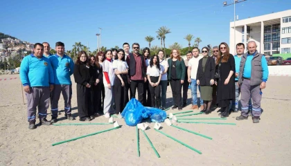 Alanyada deniz kirliliğine karşı kararlı mücadele