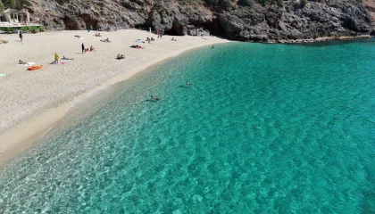 Alanyada Mart ayında yaz havası