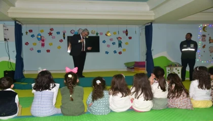 Anamurda Kuran Kursu öğrencilerine Bağımlılıkla Mücadele Semineri düzenlendi