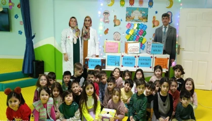 Anamurda minikler paylaşmanın mutluluğunu yaşadı