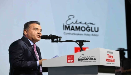 Antalya Büyükşehir Belediye Başkanı Böcek: İmamoğlunun her zaman yanındayız