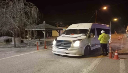 Antalyada 18 bin 4 araç ve sürücüsüne ceza uygulandı