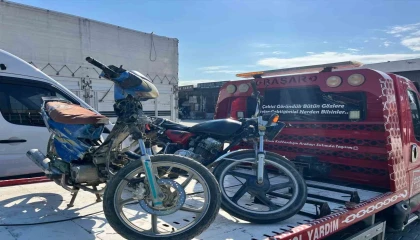 Antalyada motosikletlilere şok denetimi: 460 sürücüye ceza