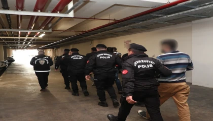 Antalyada son bir haftada asayiş operasyonlarında 234 şahıs tutuklandı