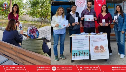 Arsuz İlçe Sağlık Müdürlüğü'nden Dünya Böbrek Günü Etkinliği