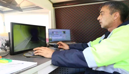 ASATtan robot destekli yağmur suyu temizlik çalışması