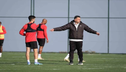 Atakaş Hatayspor, Trabzonspor maçı hazırlıklarını sürdürdü