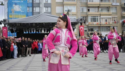 Atatürkün Burdura gelişinin 95. yılı törenle kutlandı