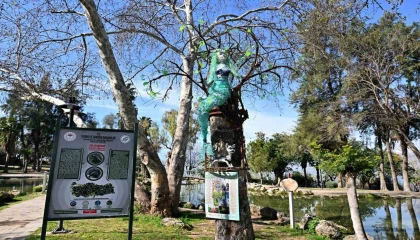 Atıklardan sanata: Puşkinin şiiri heykele dönüştü