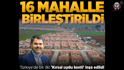 BAKAN KURUM’DAN HASSA KÖY EVLERİ PAYLAŞIMI: “İLK KÖY UYDU KENTİ”