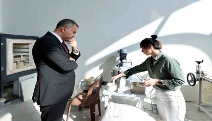 Başkan Toptaş: El emeği ile üreten kadınlarımızın daima yanında olacağız