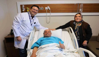 Beyin anjiyosu ile sağlığına kavuştu