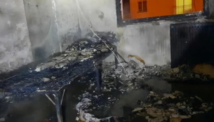 Binan 4. katındaki yangın itfaiyenin müdahalesiyle söndürüldü