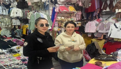 Bozyazıda esnaf madde bağımlılığı konusunda bilgilendiriliyor