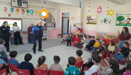 Bozyazıda öğrencilere trafik ve güvenlik eğitimi