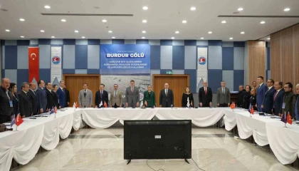 Burdur Gölü alarm veriyor, çözüm arayışı sürüyor