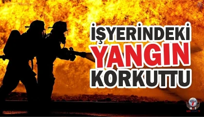 Dörtyolda iş yeri yangını