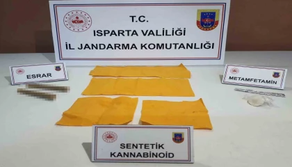 Gönende uyuşturucu operasyonu