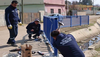 Hatay Büyükşehir Belediyesi 10 ayda 35 bin metre otokorkuluk montajladı