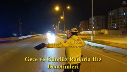 Hatay’da emniyetten dron destekli trafik denetimi