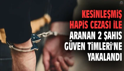 Hatayda hapis cezasıyla aranan 2 kişi tutuklandı