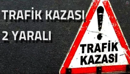 Hatayda trafik kazası: 2 yaralı