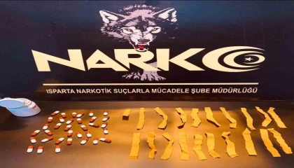 Ispartada uyuşturucu operasyonu: 5 gözaltı