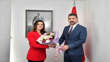 Kadınlar gününde TÜİOSBye anlamlı ziyaret