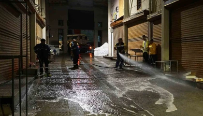 Kahramanmaraşta bayram temizliği