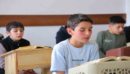 Kahramanmaraşta genç hafızlar yetişiyor