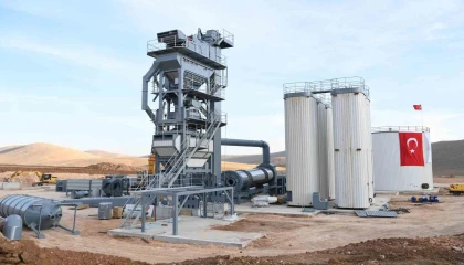 Kahramanmaraşta ilçeler için asfalt üretim tesisi kuruluyor