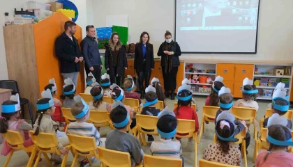 Kemerde minik öğrencilere suyun önemi anlatıldı