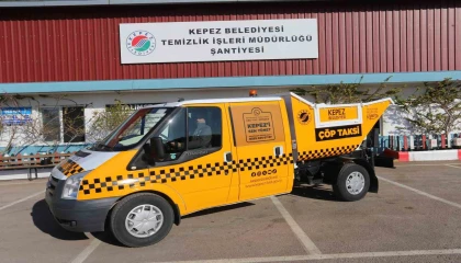 Kepezden ‘Çöp Taksi hizmeti