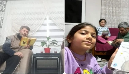 Küçük bir kitap, büyük bir dünya projesiyle okuma alışkanlığı kazandılar