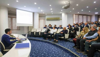 Manavgat Belediyesinden çalışanlara iş güvenliği eğitimi