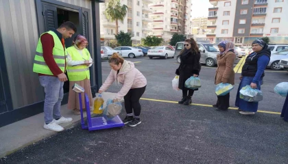 Mersin Erdemlide Sıfır Atık Projesi: Atığını Getir, Altınını Götür kampanyası başlatıldı