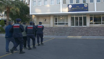Mersinde 42 hükümlü yakalanıp cezaevine gönderildi